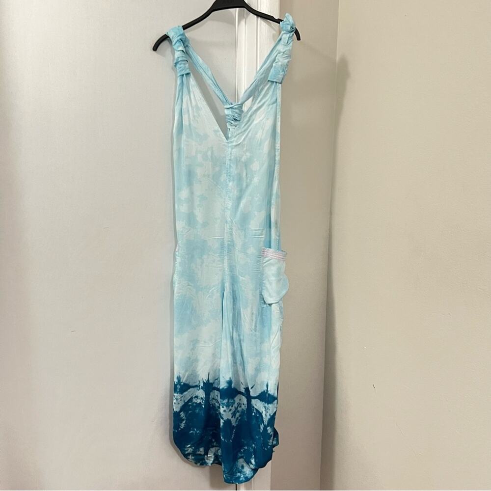 Free People Blue Beach Break Jumpsuit Size Extra Small XS - Picture 5 of 15
